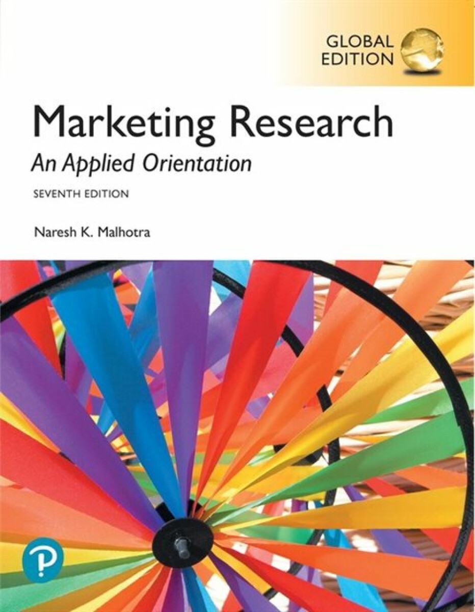 Kniha Marketing Research: An Applied Orientation, Global Edition