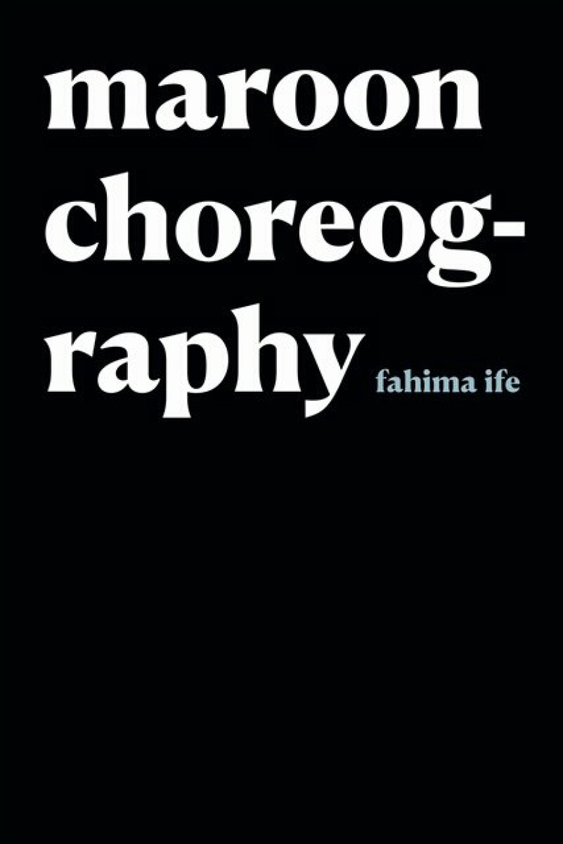 Kniha Maroon Choreography