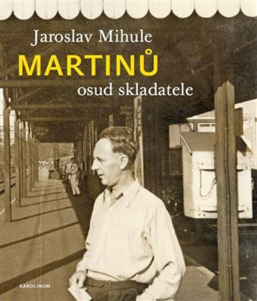 Kniha Martinů - osud skladatele