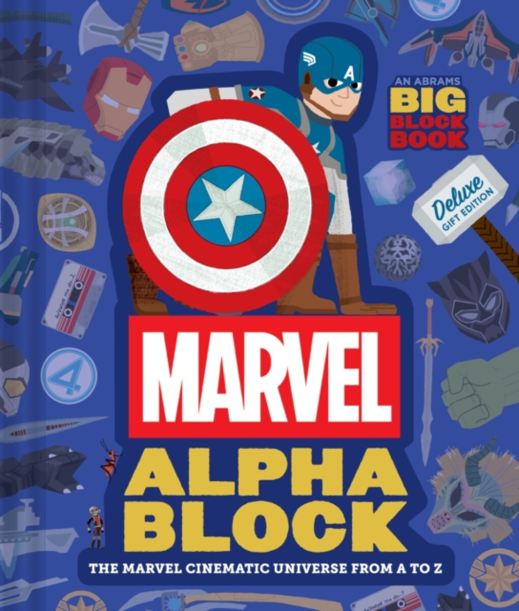 Kniha Marvel Alphablock: Deluxe Gift Edition (An Abrams BIG Block Book)