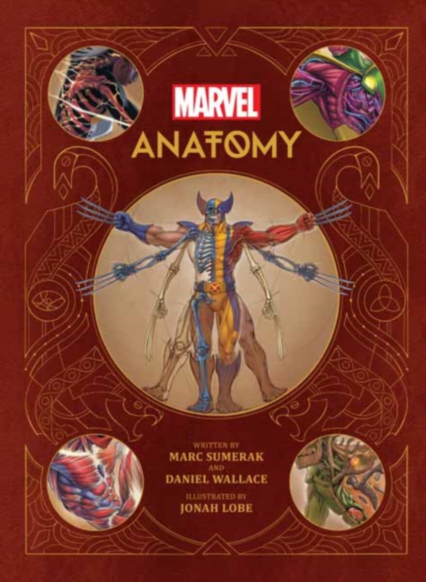 Kniha Marvel Anatomy