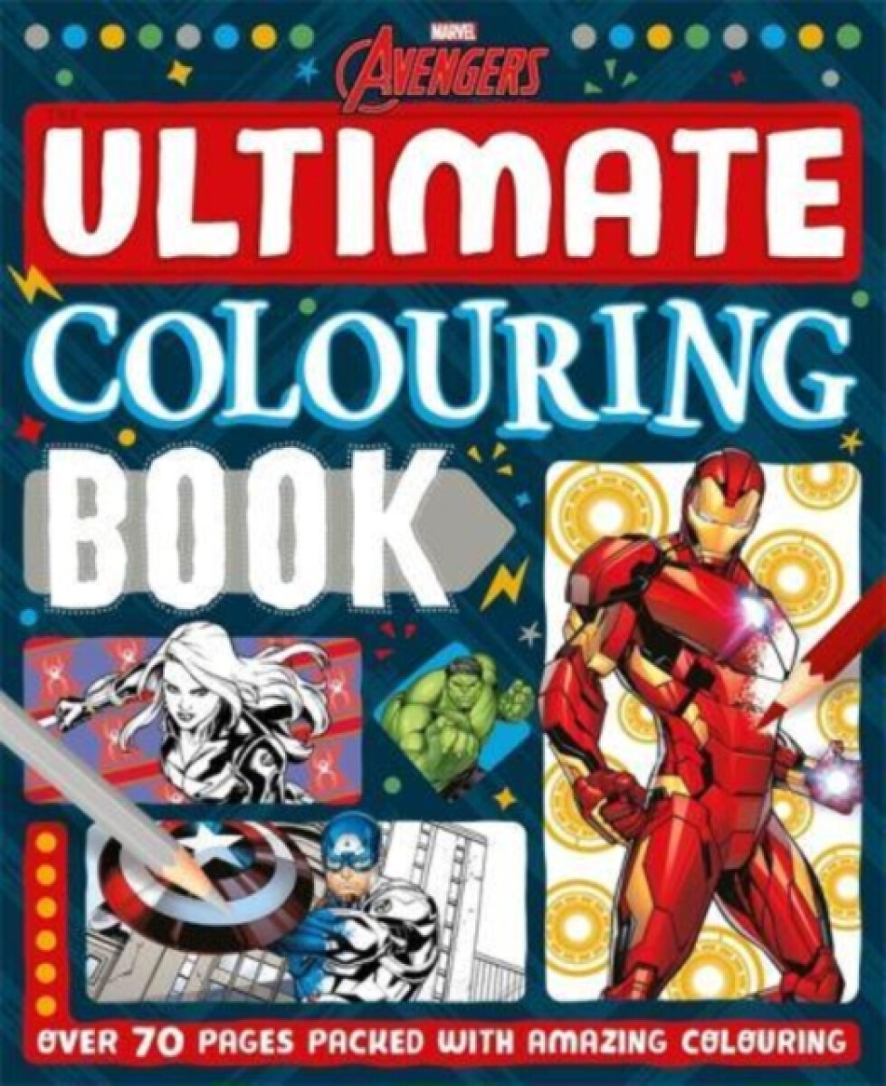 Kniha Marvel Avengers: The Ultimate Colouring Book