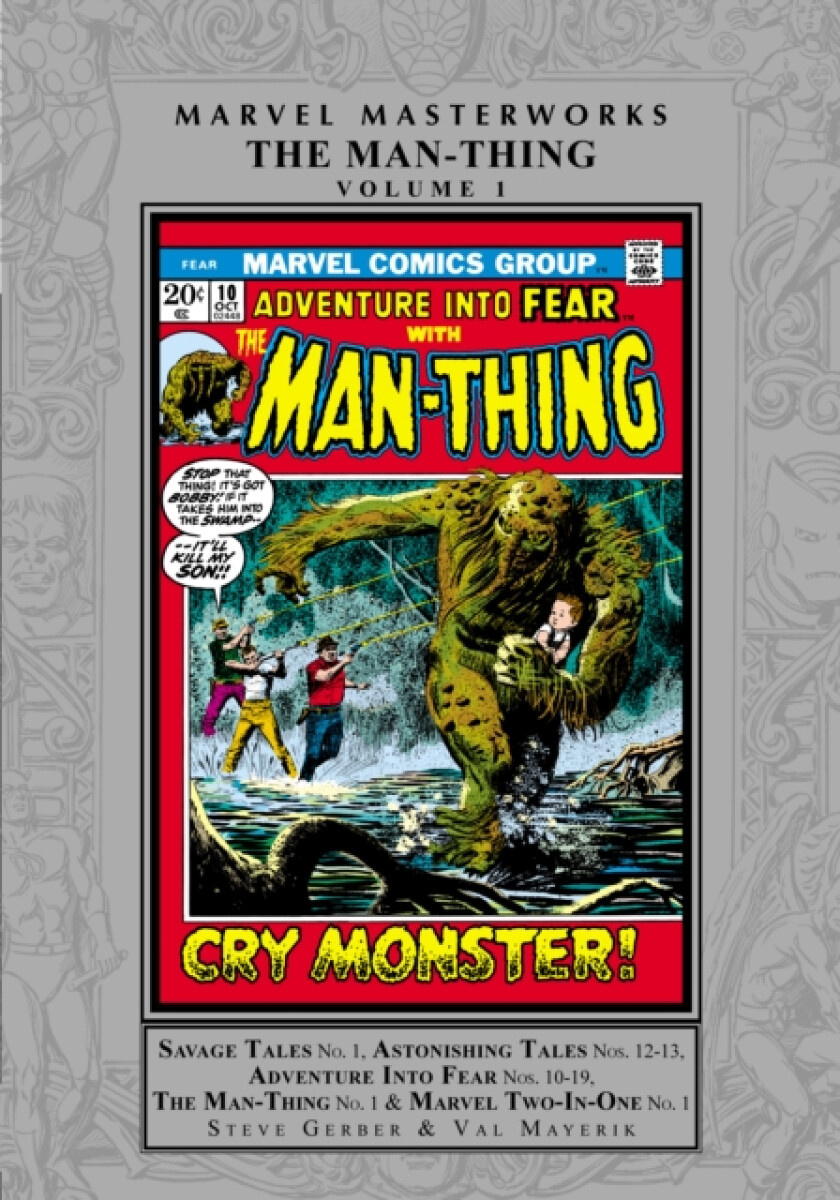 Kniha Marvel Masterworks: The Man-Thing Vol. 1