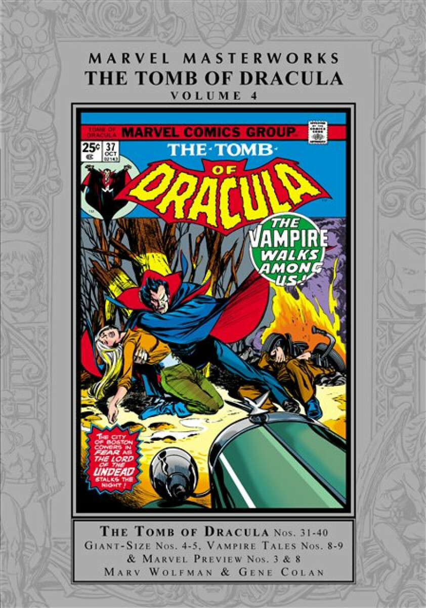 Kniha Marvel Masterworks: The Tomb of Dracula Vol. 4
