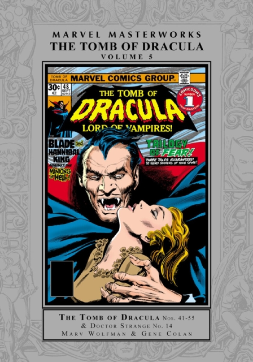 Kniha Marvel Masterworks: The Tomb of Dracula Vol. 5