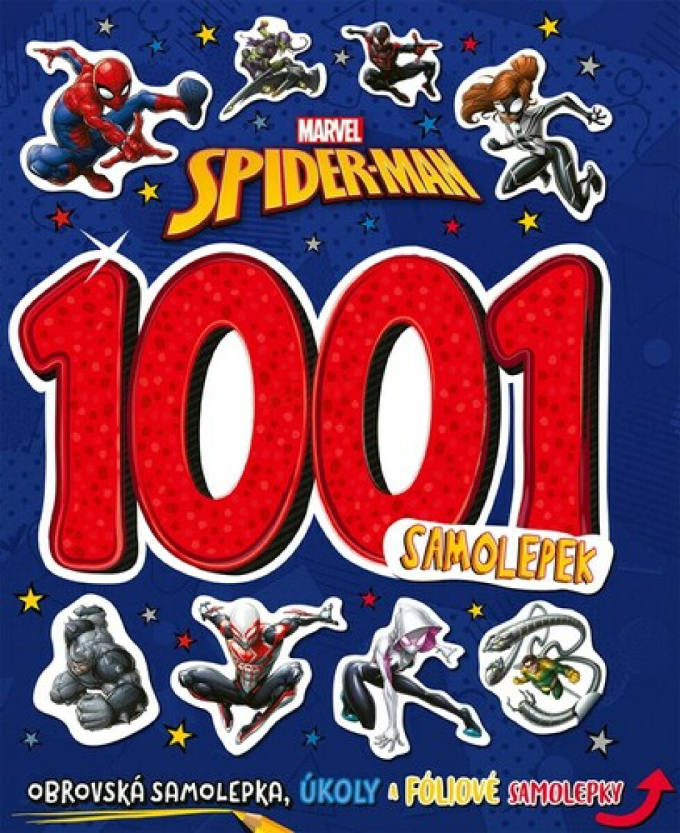 Kniha Marvel Spider-Man - 1001 samolepek