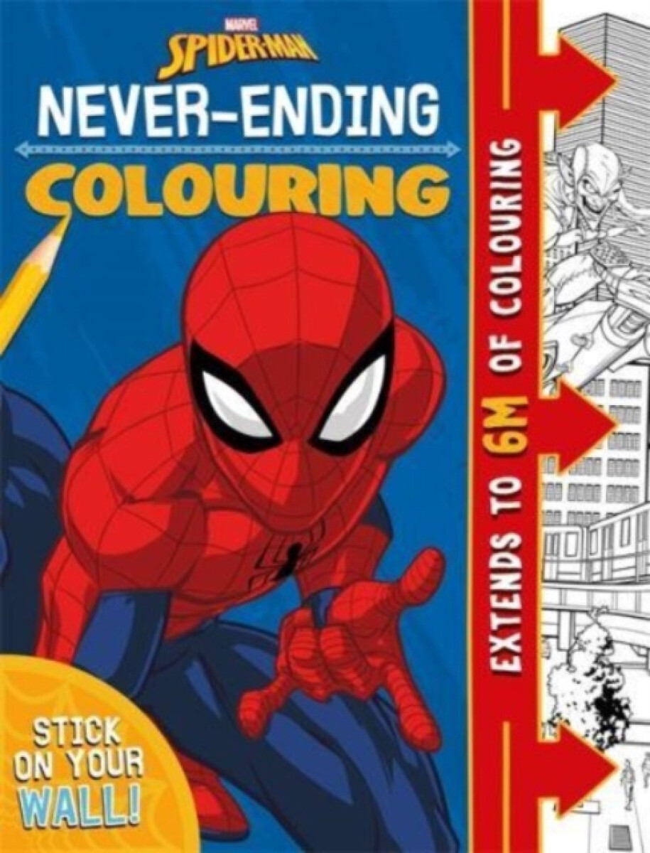 Kniha Marvel Spider-Man: Never-Ending Colouring