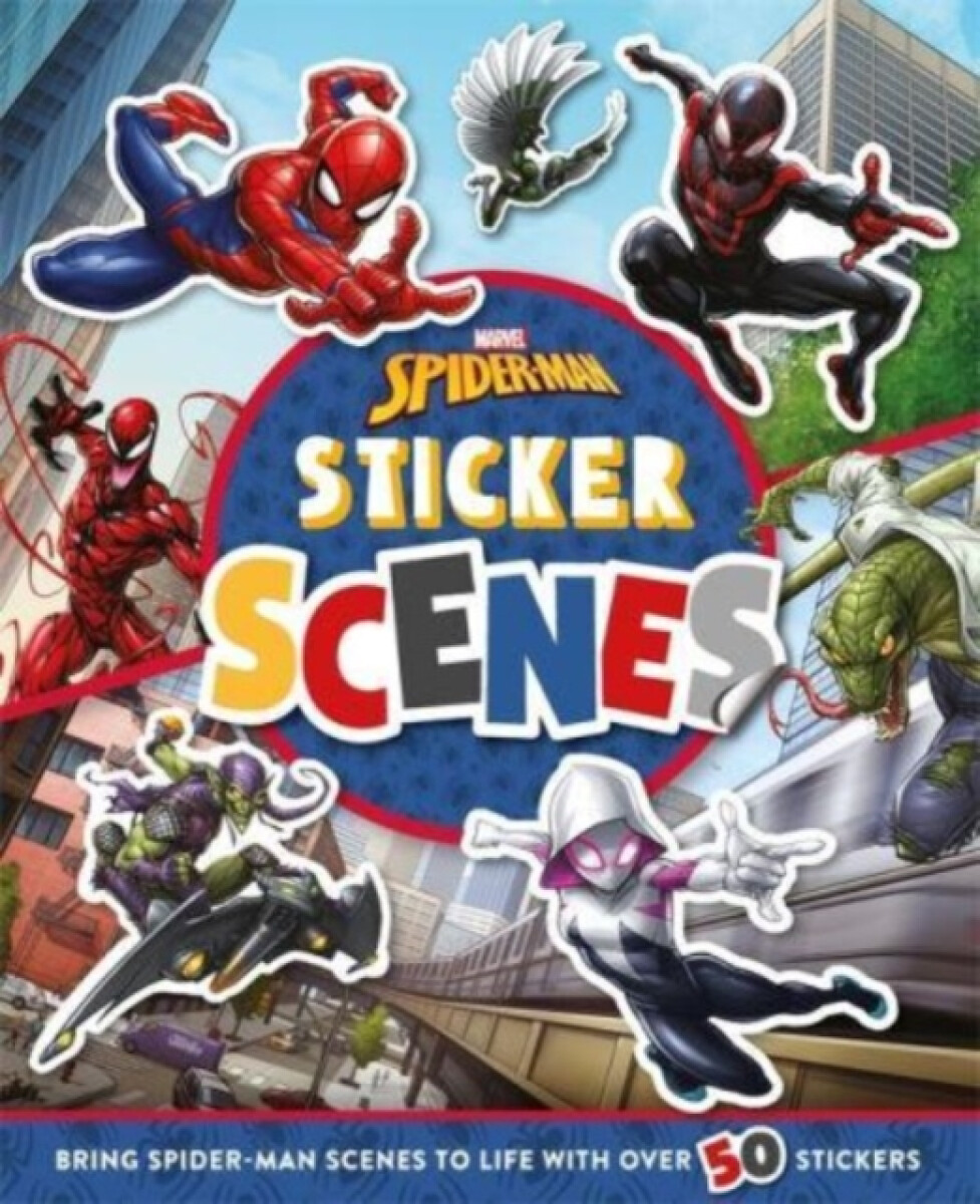 Kniha Marvel Spider-Man: Sticker Scenes