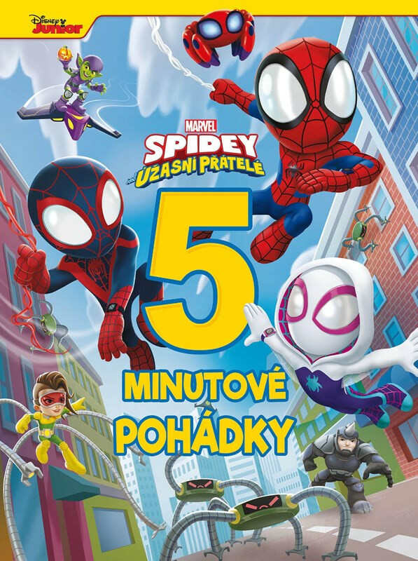 Marvel - Spidey a jeho úžasní přátelé - 5minutové pohádky koupíte na Knihydobrovsky.cz