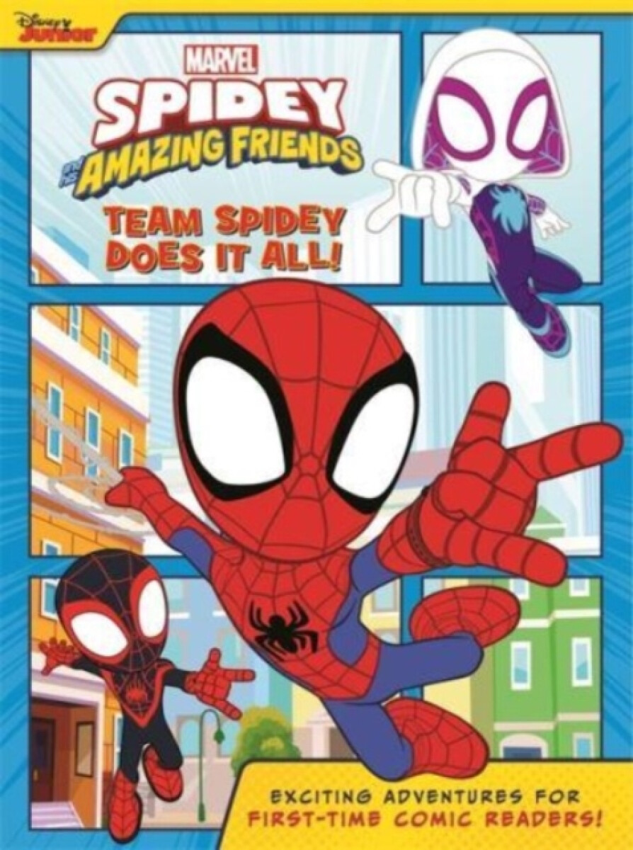 Kniha Marvel Spidey and his Amazing Friends: Team Spidey Does It All!