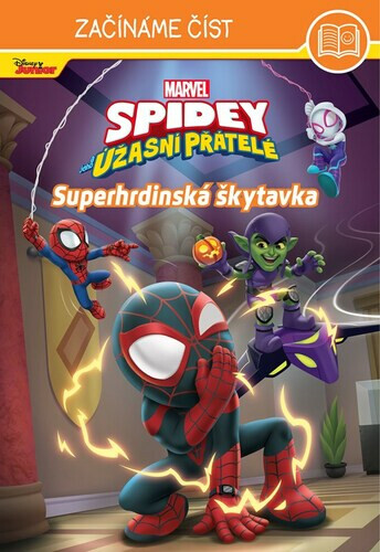 Kniha Spidey úžasní přátelé - Superhrdinská škytavka - Začínáme číst