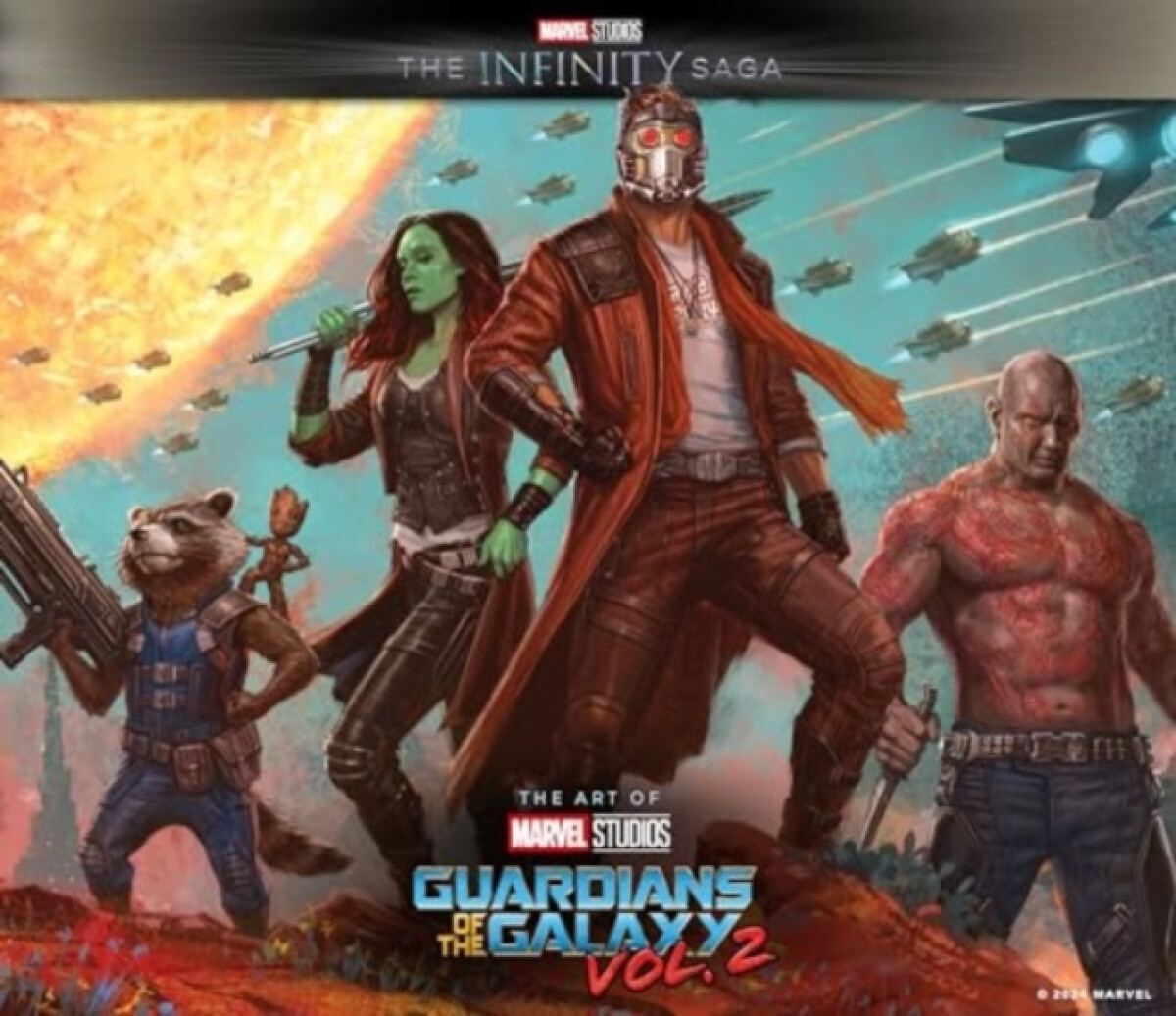 Kniha Marvel Studios' The Infinity Saga - Guardians of the Galaxy Vol. 2: The Art of the Movie