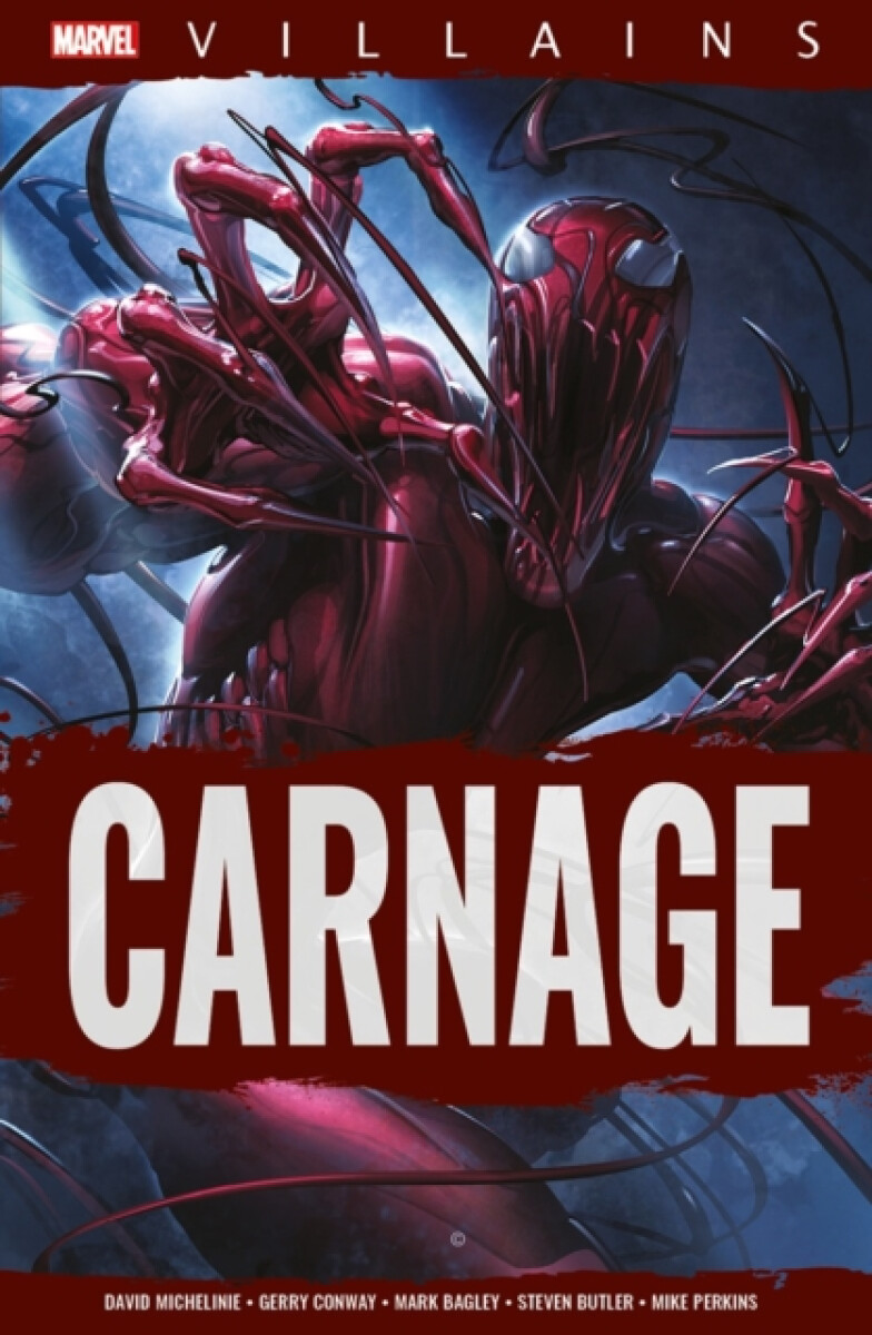 Kniha Marvel Villains: Carnage