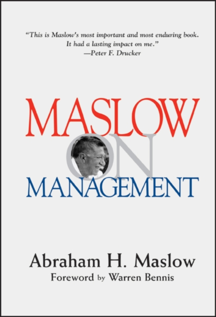 Kniha Maslow on Management