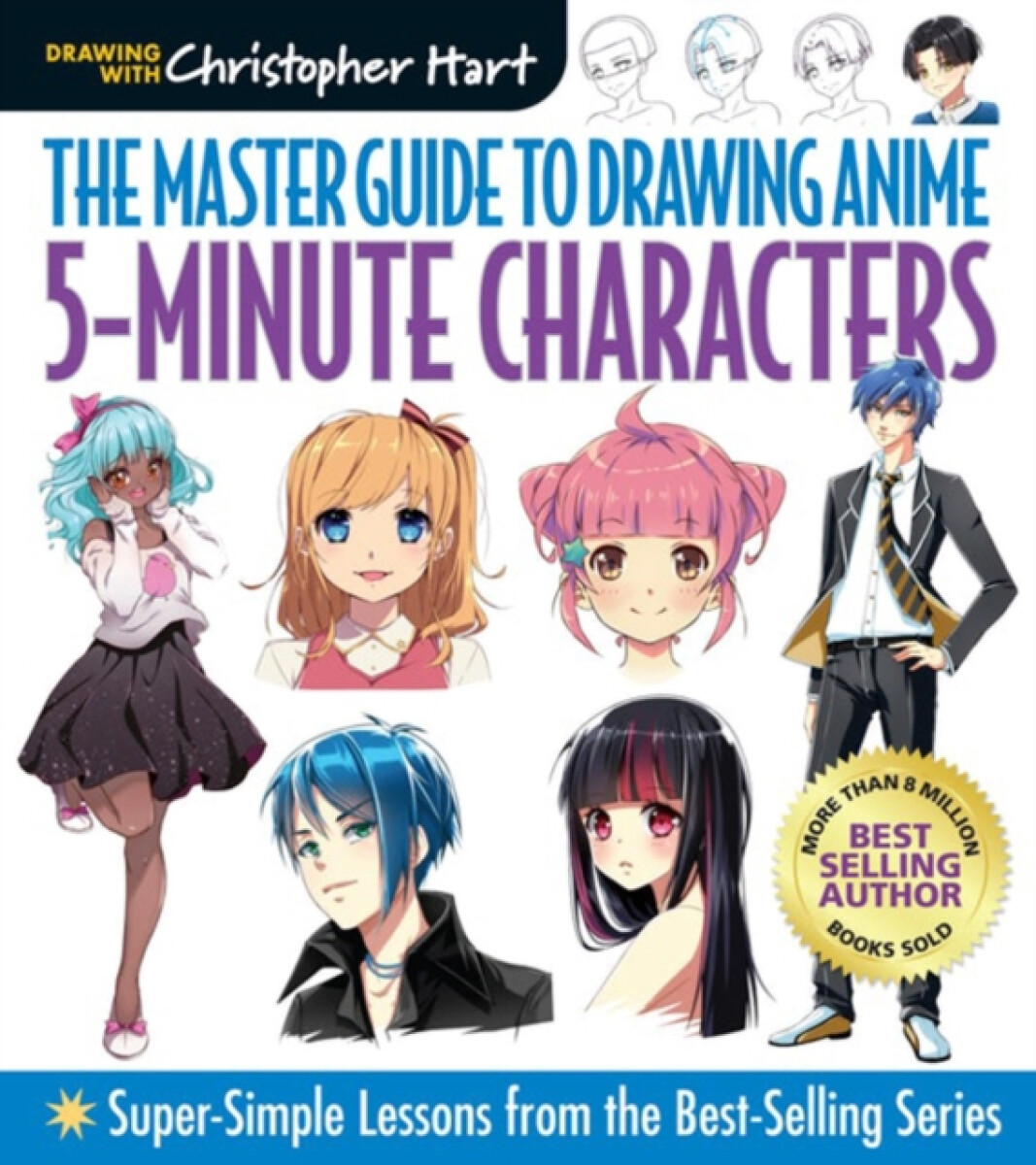 Kniha Master Guide to Drawing Anime: 5-Minute Characters