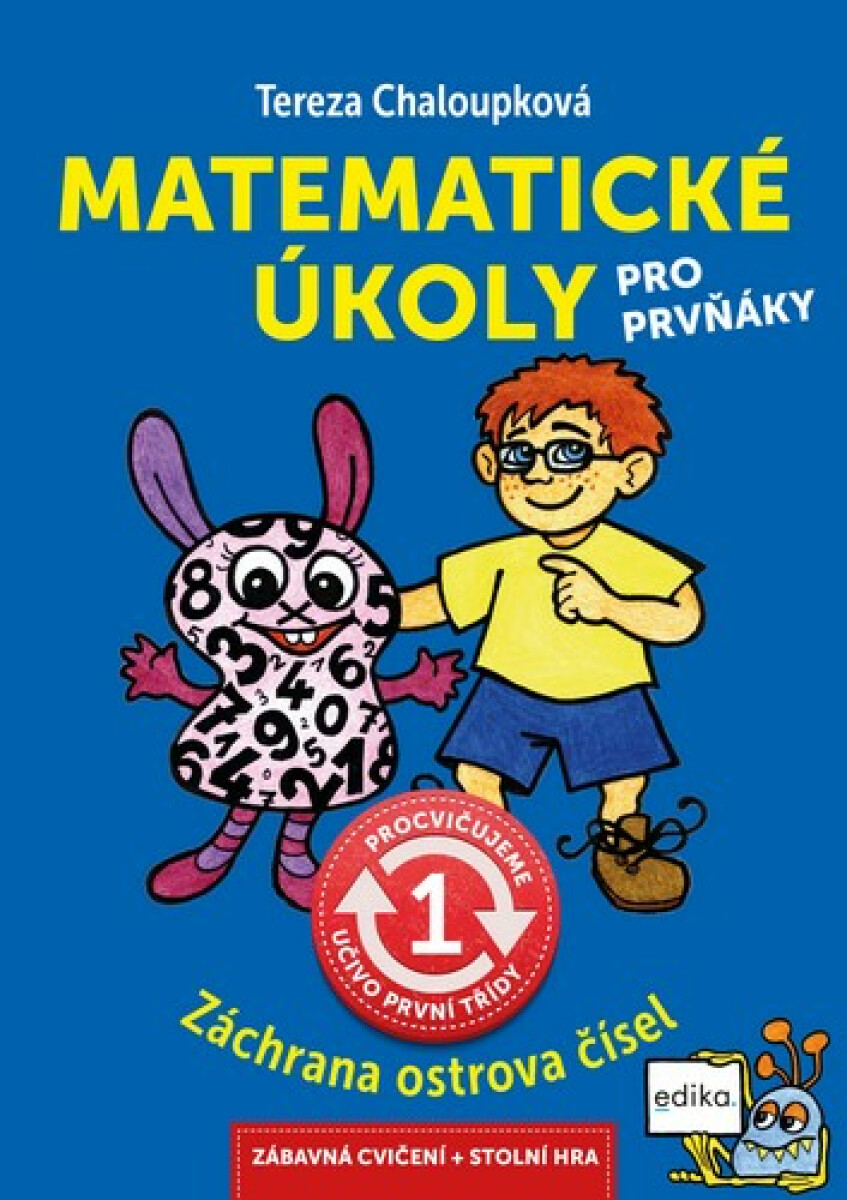 Kniha Matematické úkoly pro prvňáky