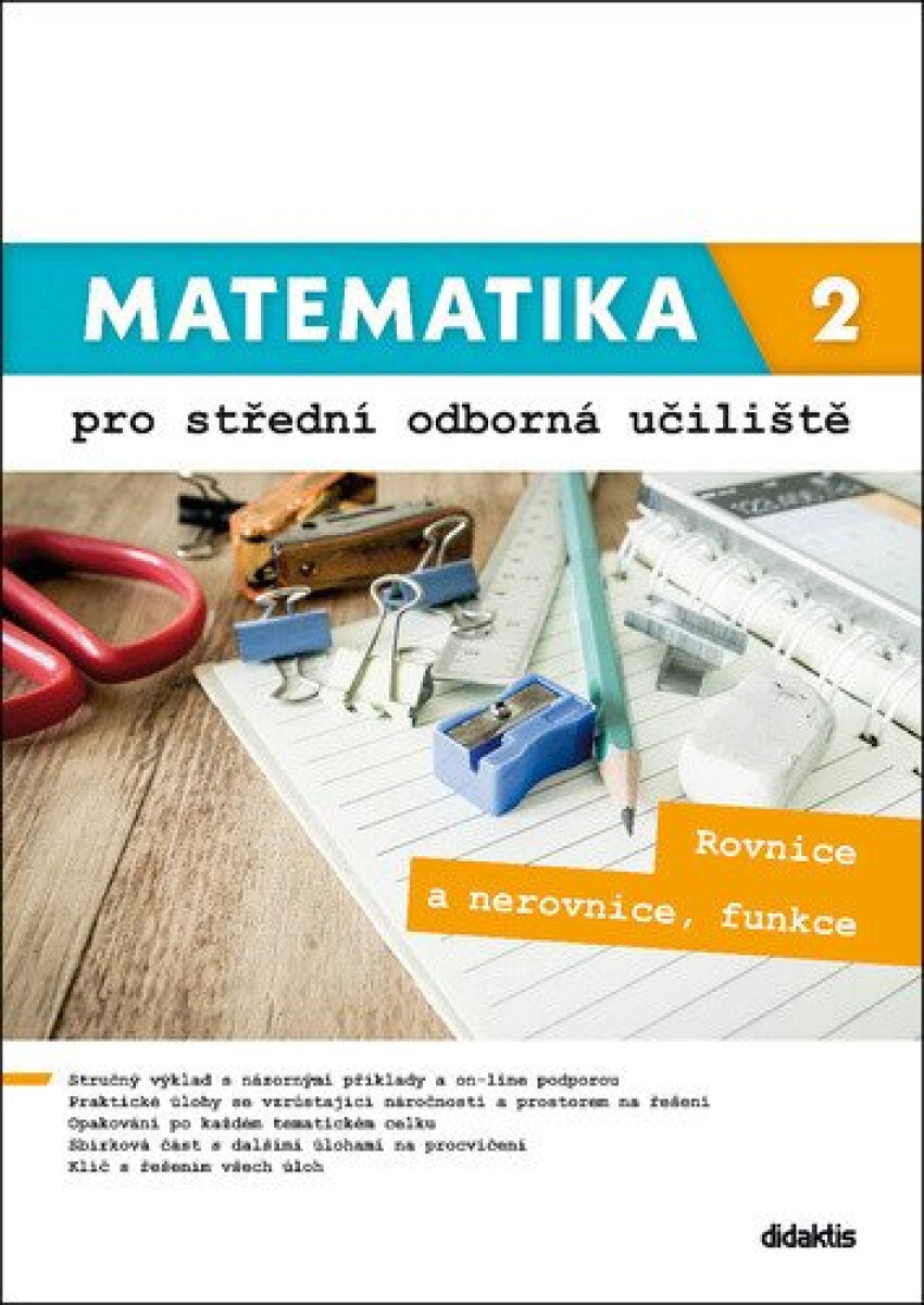 Kniha Matematika 2 pro střední odborná učiliště