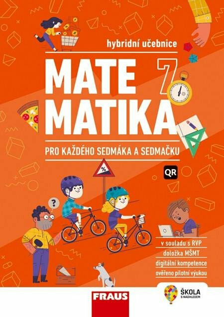 Kniha Matematika 7 pro každého sedmáka a sedmačku