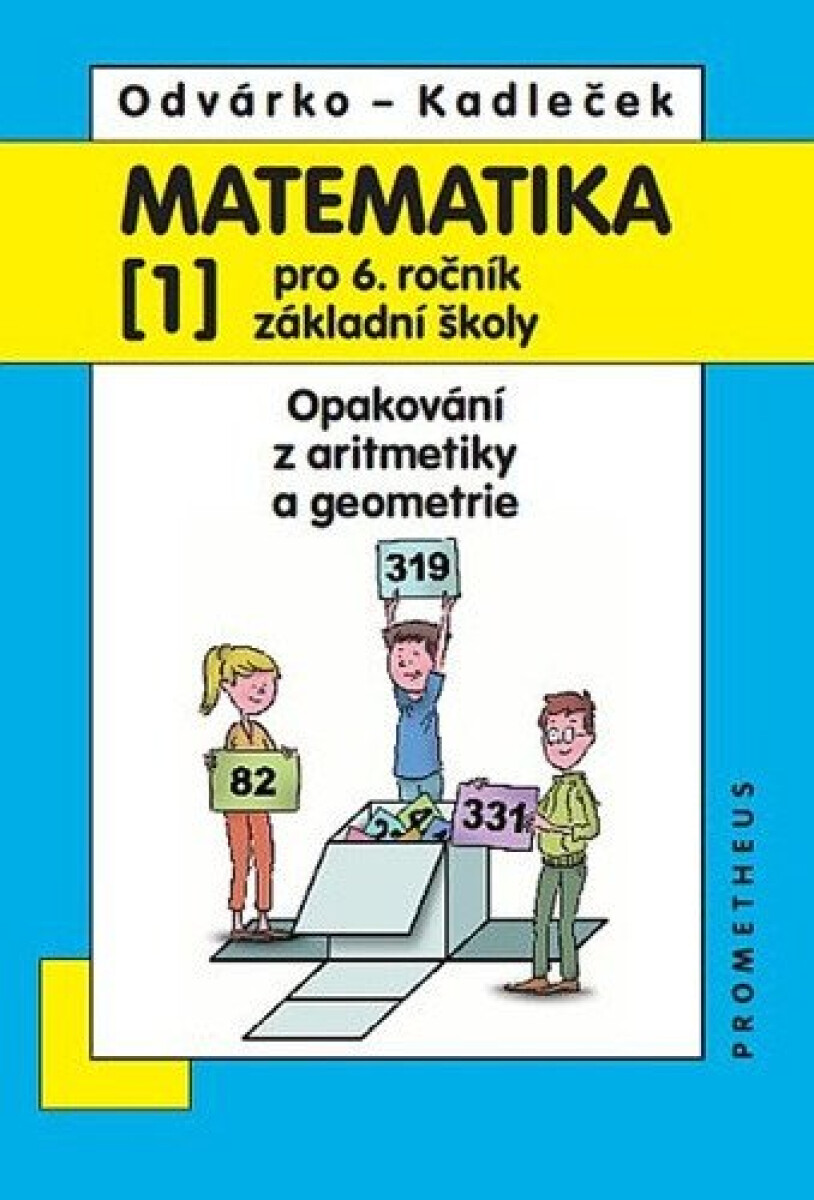 Kniha Matematika pro 6. roč. ZŠ - 1.díl