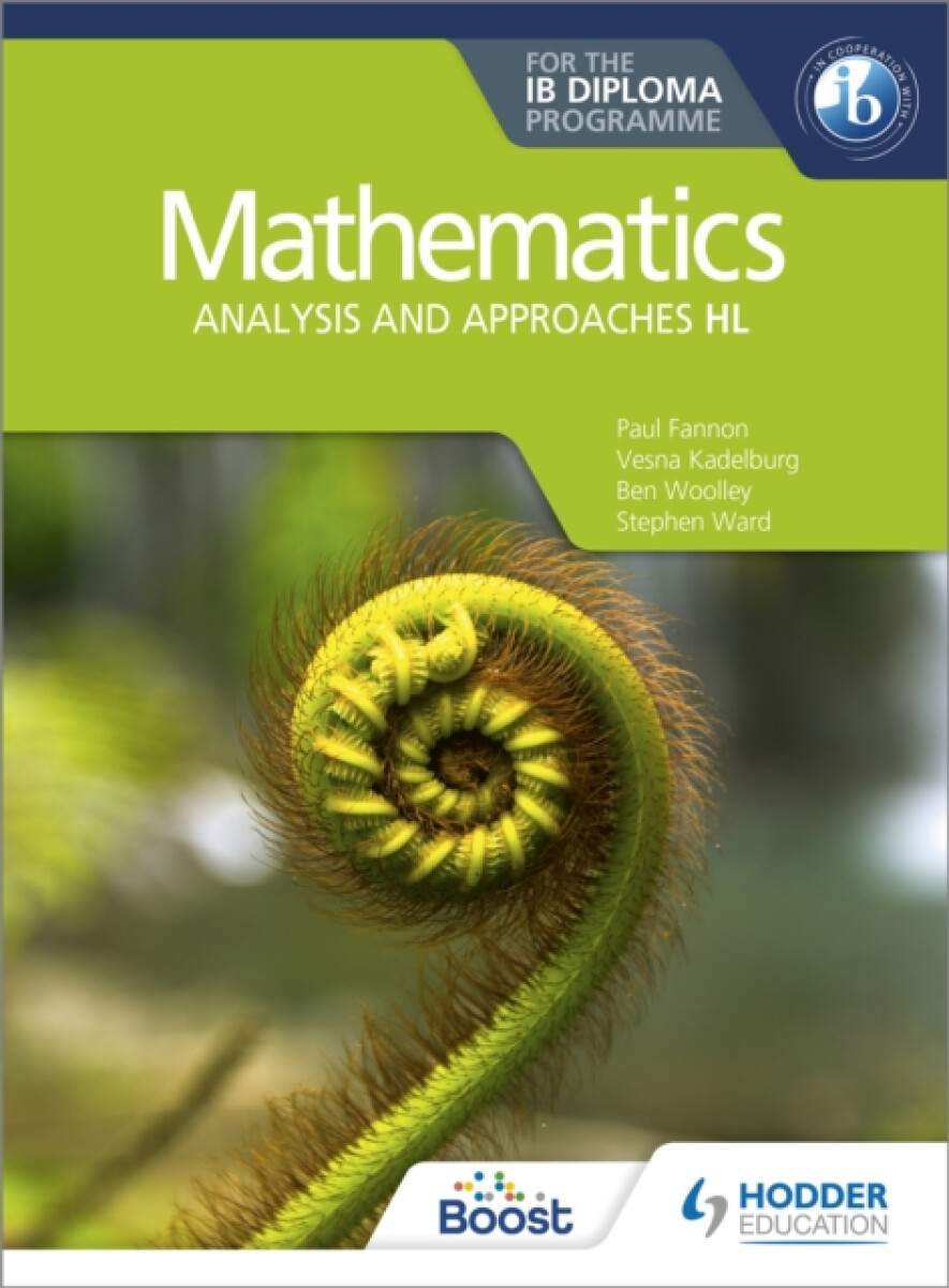 Kniha Mathematics for the IB Diploma: Analysis and approaches HL