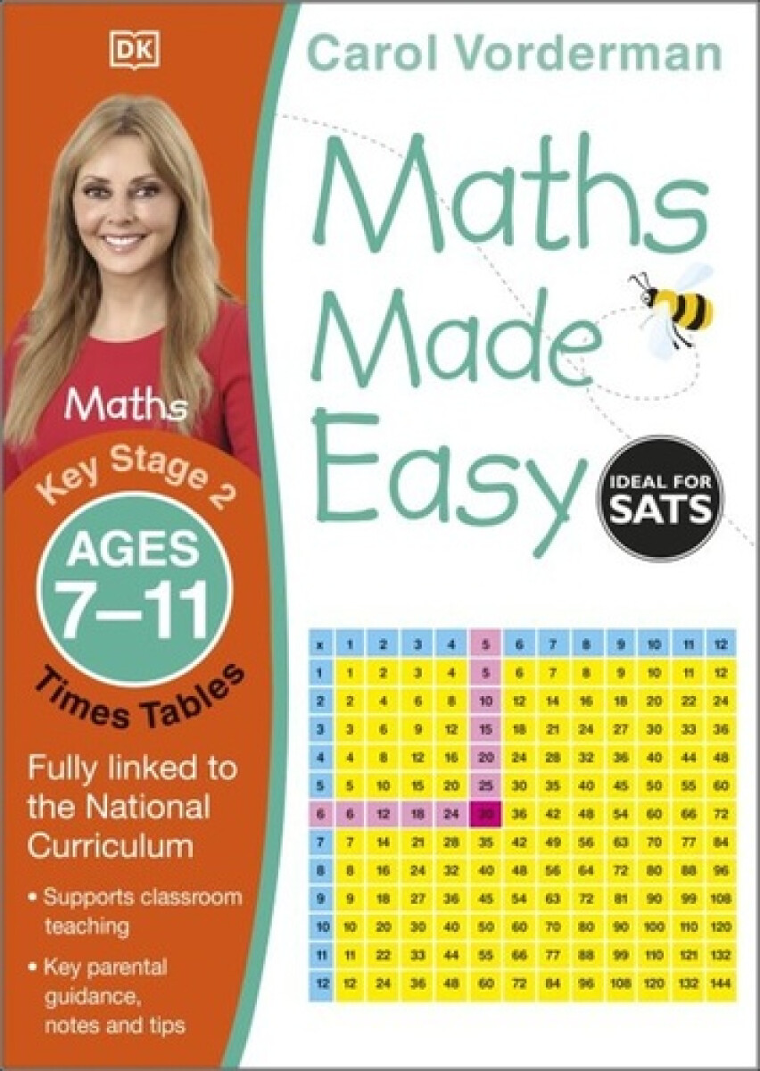 Kniha Maths Made Easy: Times Tables, Ages 7-11