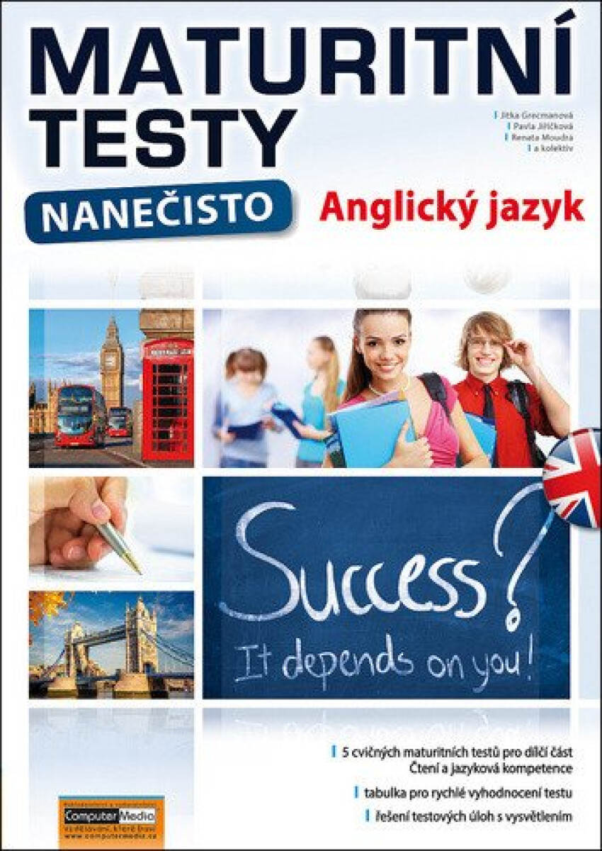 Kniha Maturitní testy nanečisto: Anglický jazyk