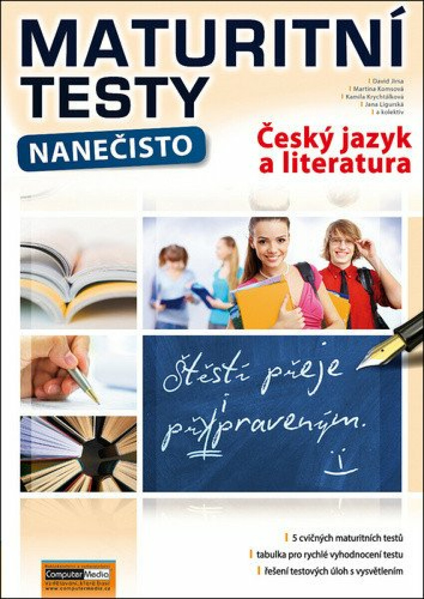 Kniha Maturitní testy nanečisto: Český jazyk