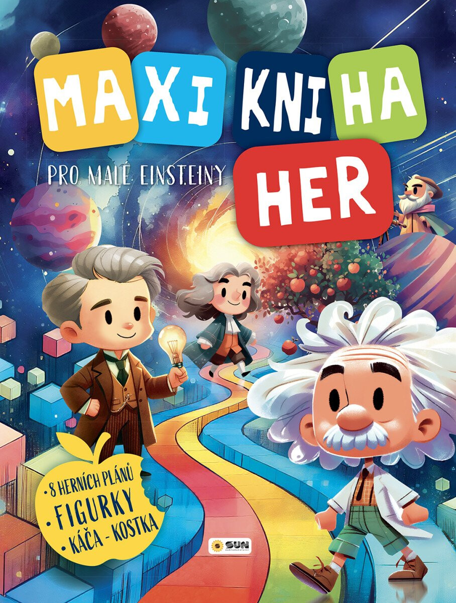 Kniha Maxi Kniha Her - Pro malé EINSTEINY
