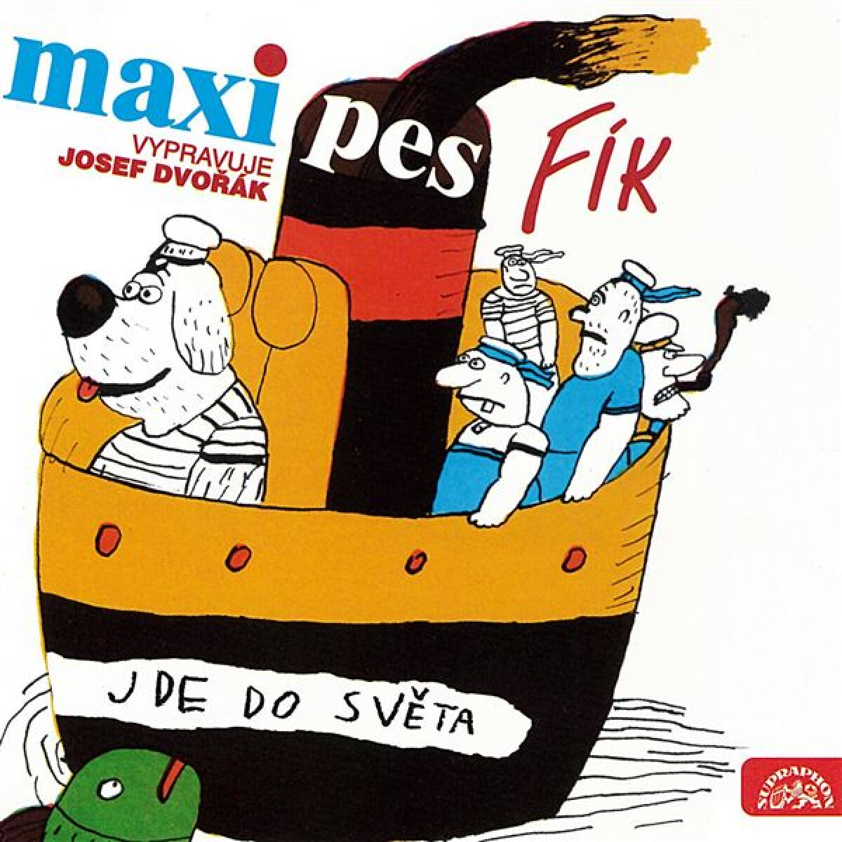 Levně Maxipes Fík jde do světa - Rudolf Čechura - audiokniha