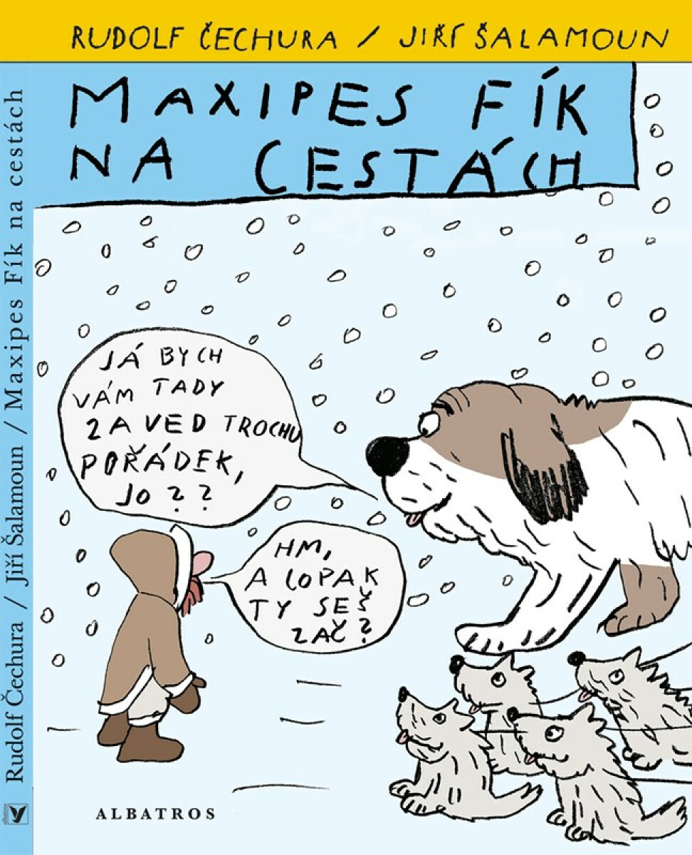 Kniha Maxipes Fík na cestách