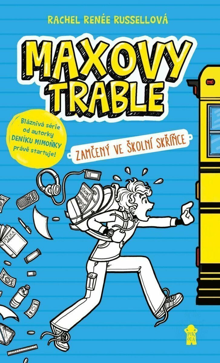 Kniha Maxovy trable: Zamčený ve školní skříňce