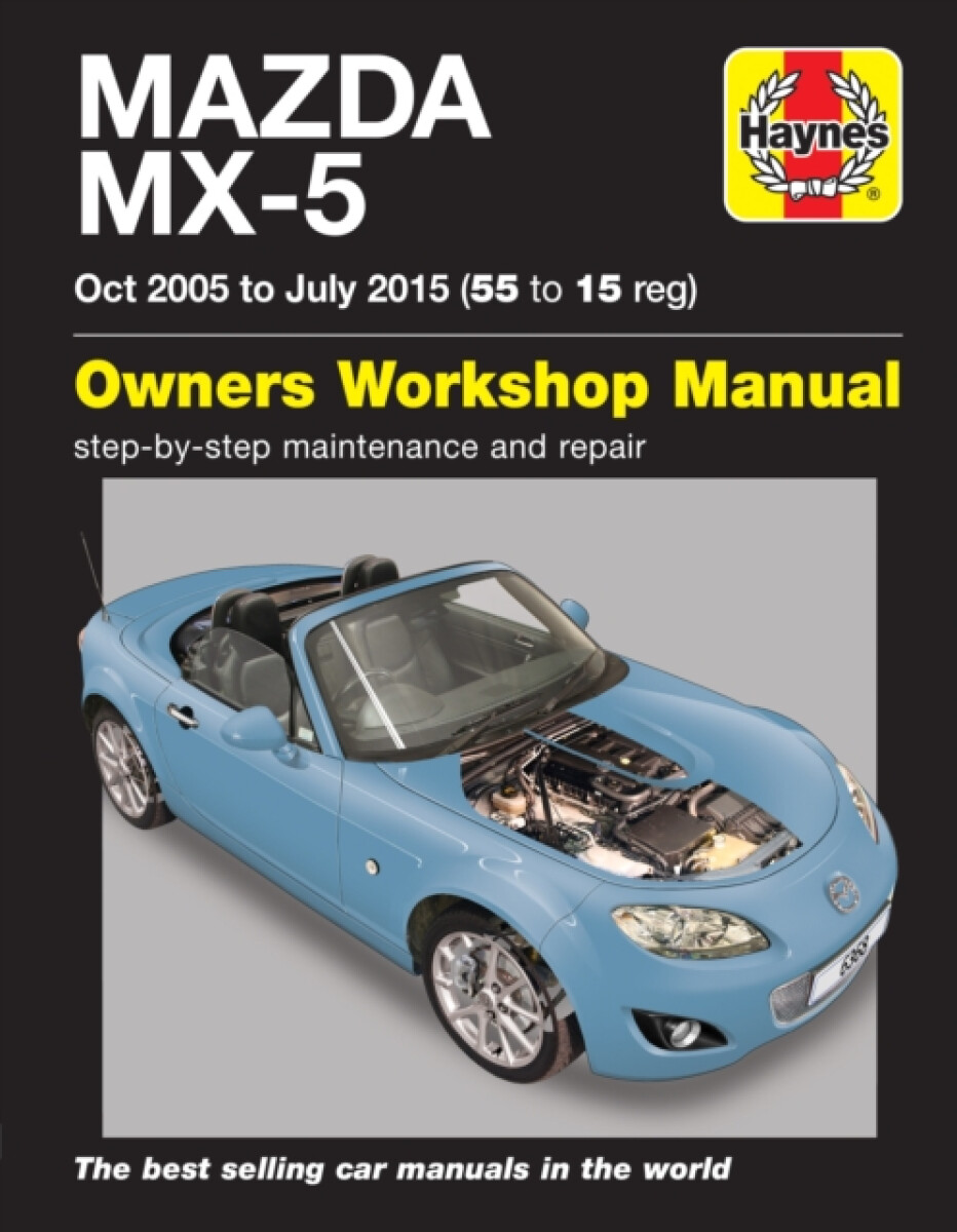 Kniha Mazda MX-5 (Oct 05 - July 15) 55 to 15 Haynes Repair Manual