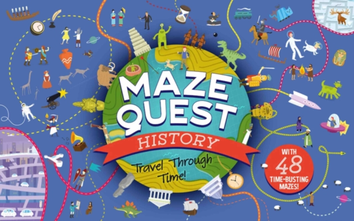 Kniha Maze Quest: History