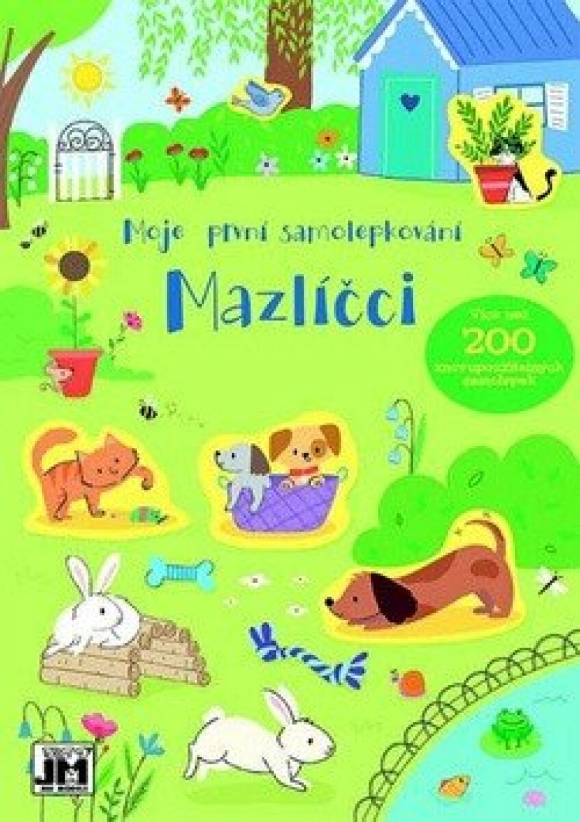 Kniha Mazlíčci - Moje první samolepkování
