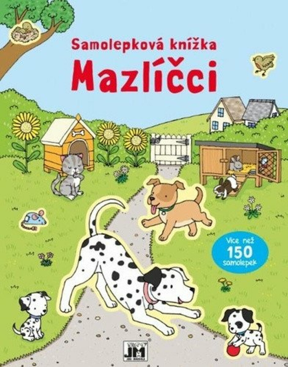 Kniha Mazlíčci - Samolepková knížka