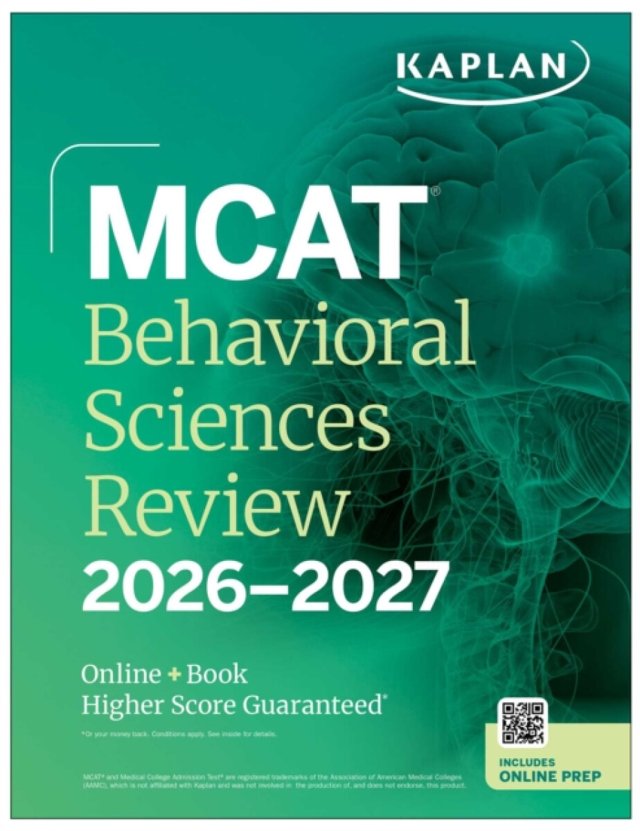 Kniha MCAT Behavioral Sciences Review 2026-2027