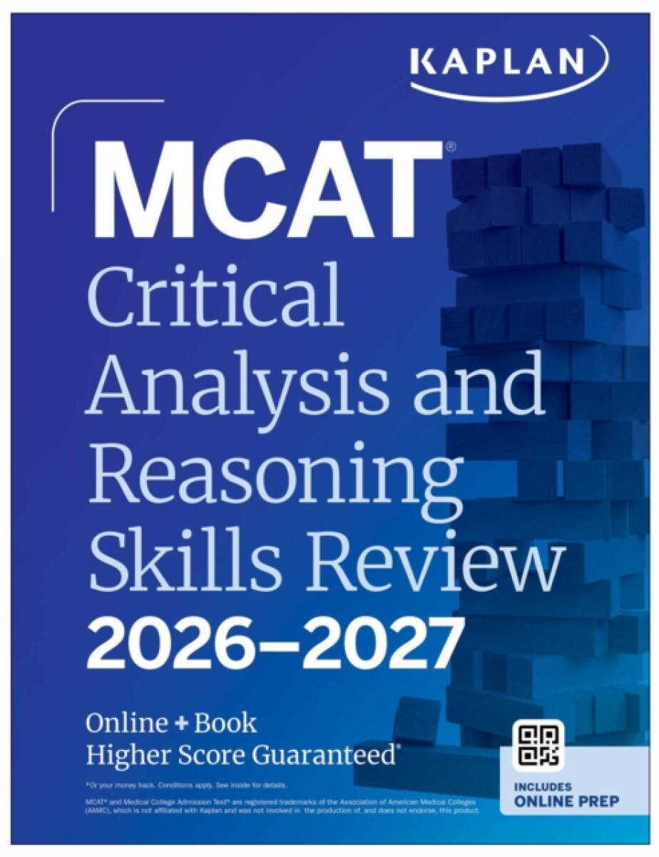 Kniha MCAT Critical Analysis and Reasoning Skills Review 2026-2027