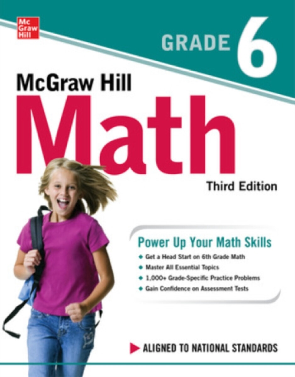 Kniha McGraw Hill Math Grade 6, Third Edition