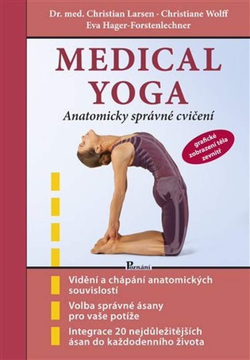 Kniha Medical yoga. Anatomicky správné řešení