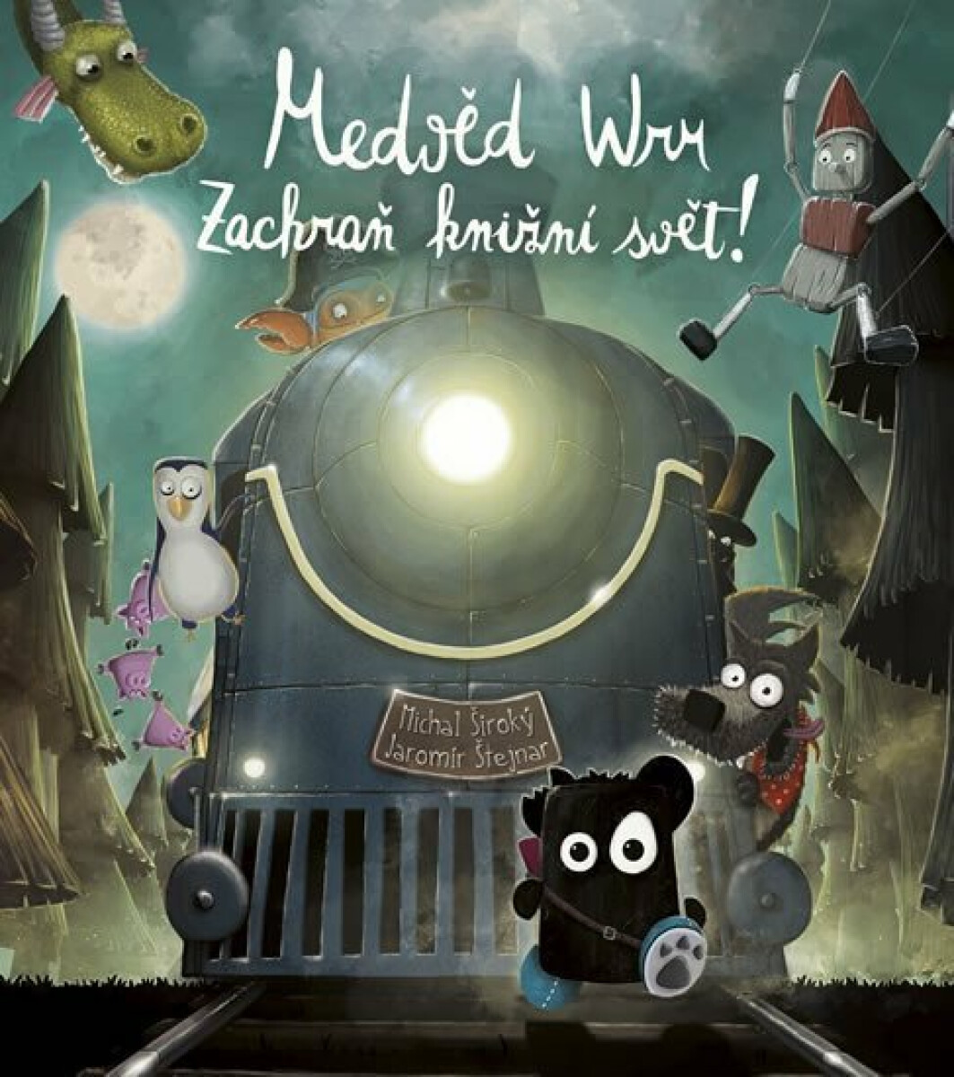 Kniha Medvěd Wrr - Zachraň knižní svět!