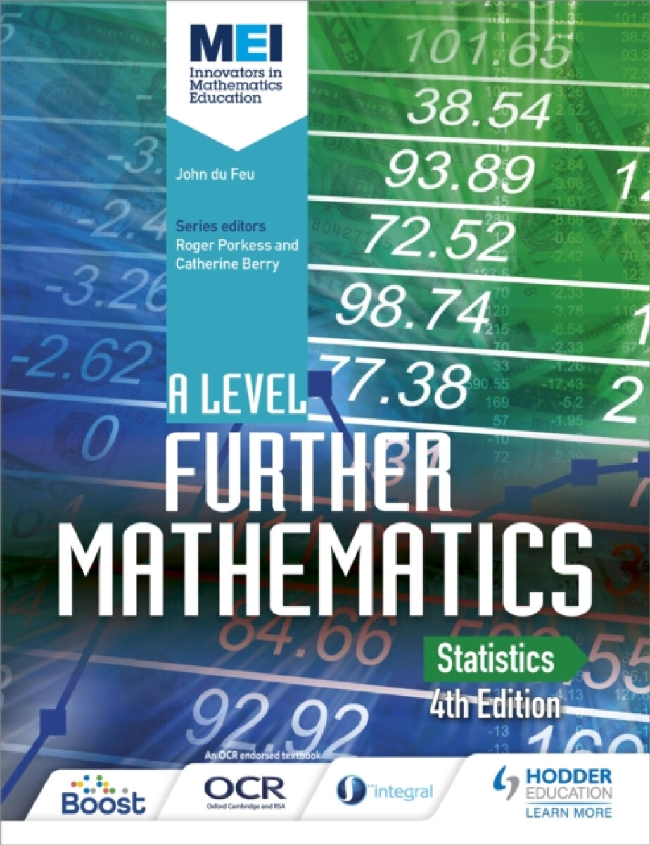 Kniha MEI A Level Further Mathematics Statistics 4th Edition