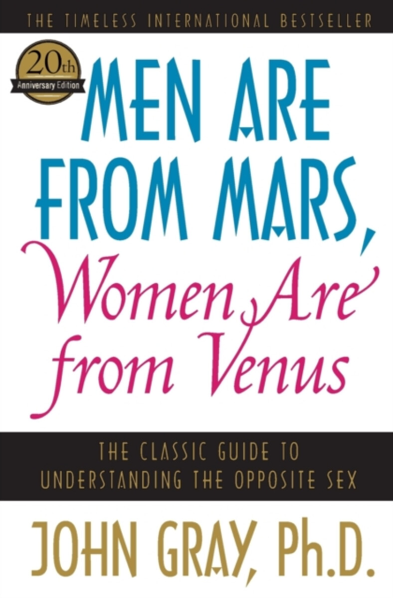 Kniha Men are from Mars, Women are from Venus