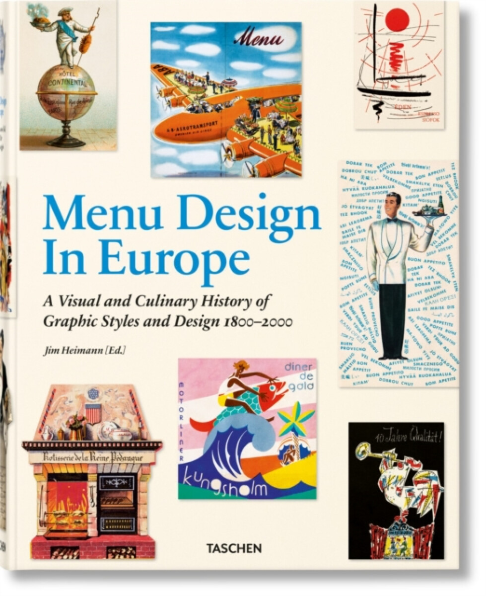 Kniha Menu Design in Europe