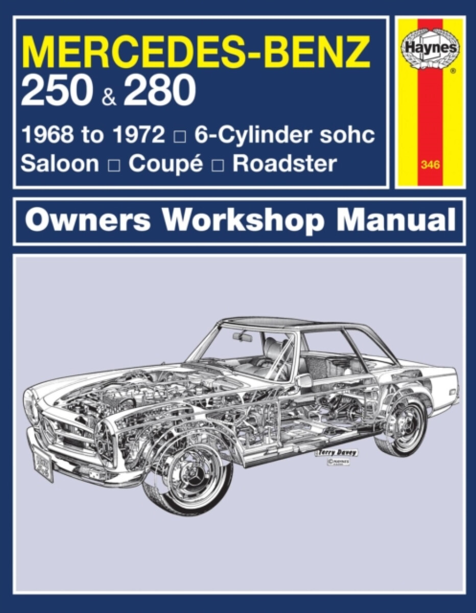 Kniha Mercedes-Benz 250 a 280 (68 - 72) Haynes Repair Manual