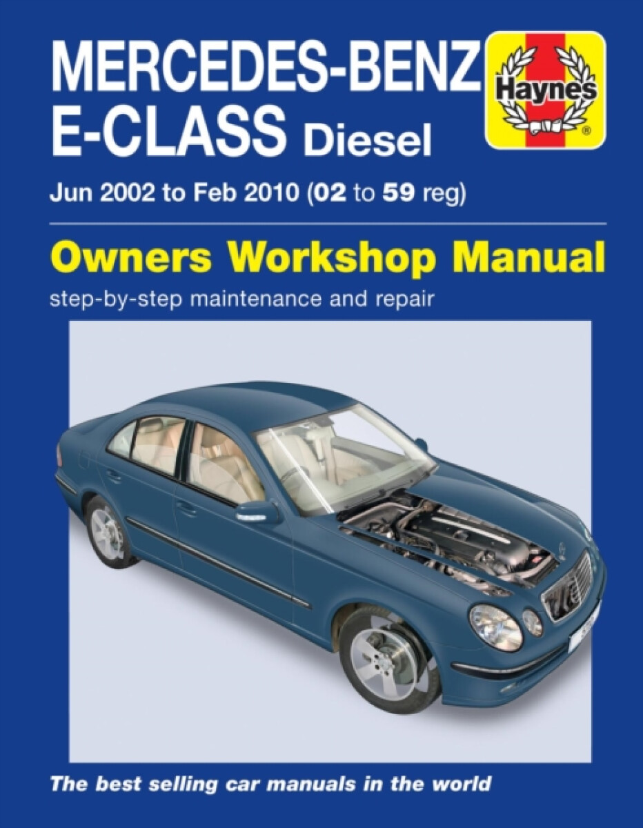 Kniha Mercedes-Benz E-Class Diesel (02 to 10) Haynes Repair Manual