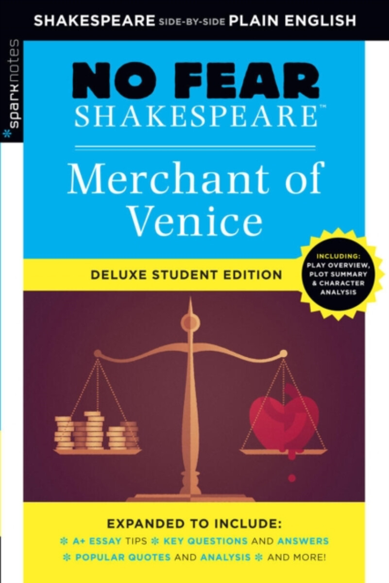 Kniha Merchant of Venice: No Fear Shakespeare Deluxe Student Edition