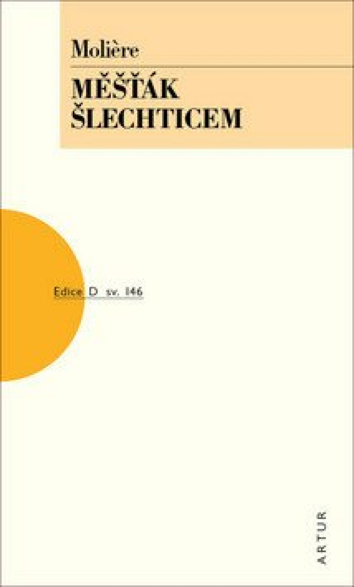 Kniha Měšťák šlechticem