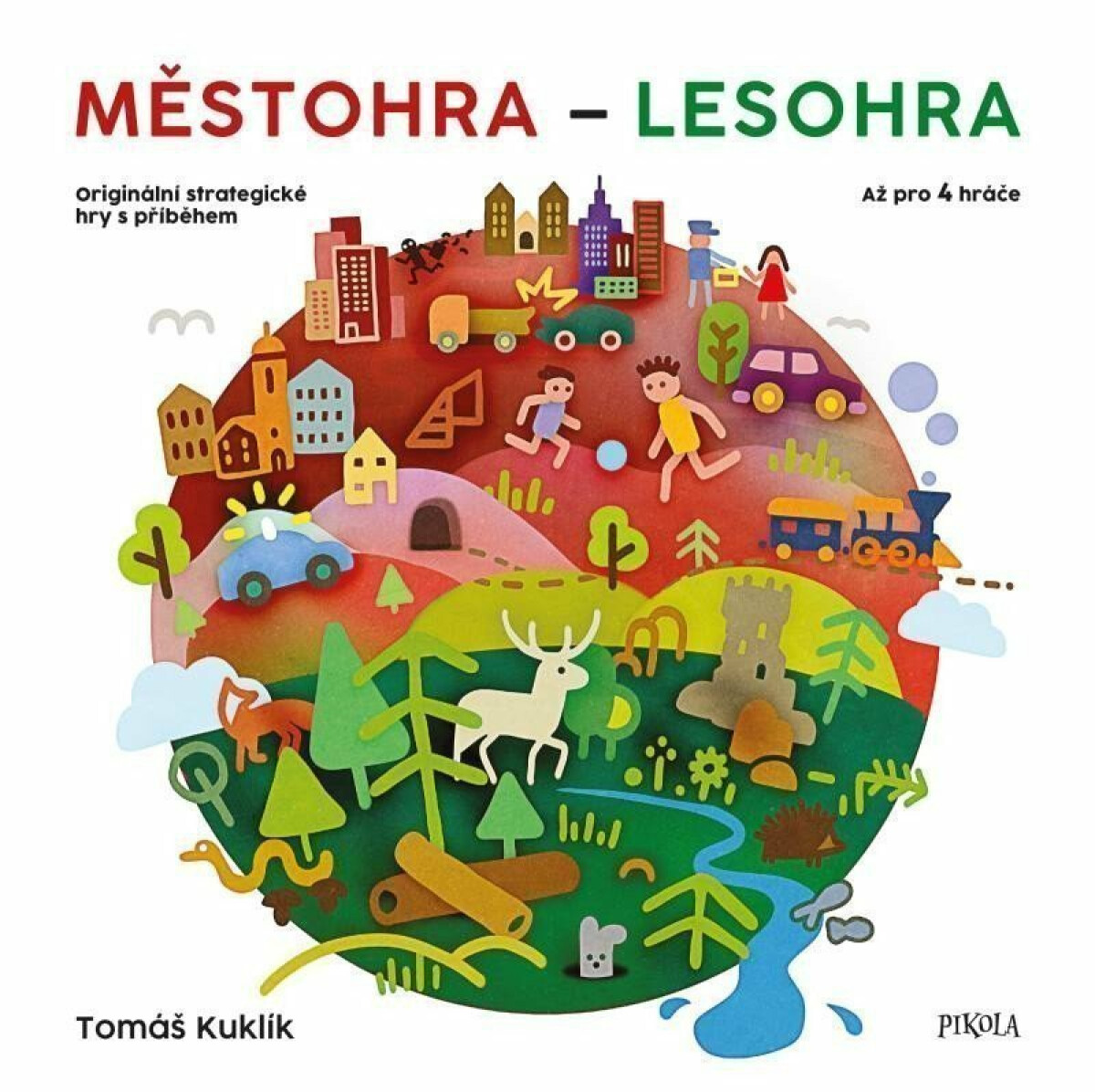 Kniha Městohra - Lesohra