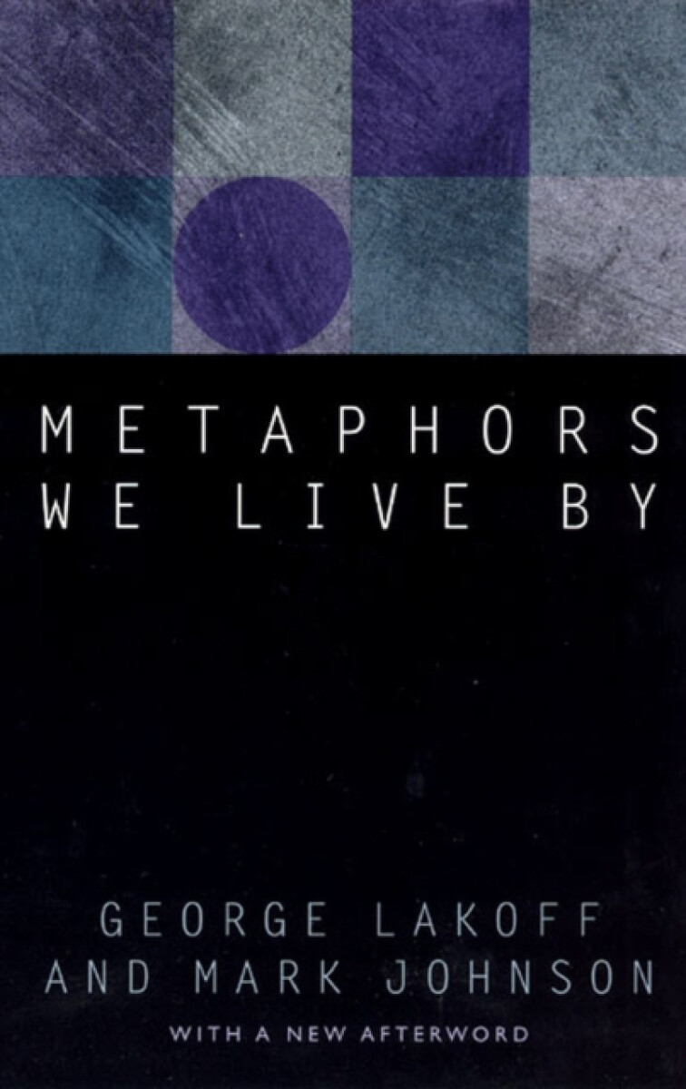 Kniha Metaphors We Live by