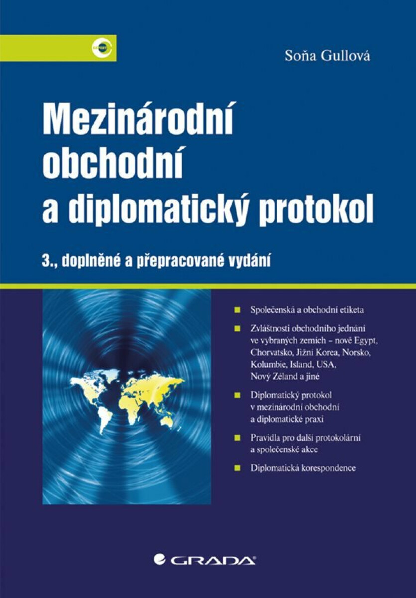 Kniha Mezinárodní obchodní a diplomatický protokol